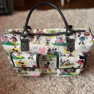 Vintage Mickey and Minnie Mouse Purse
